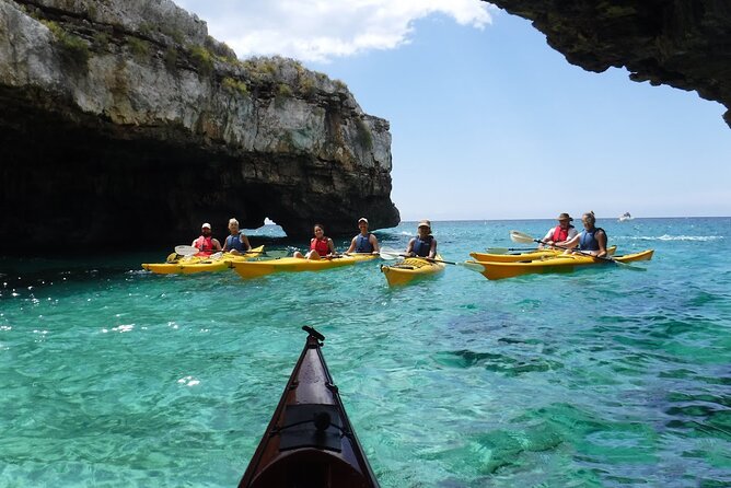 Leuca kayak tour + swimming + speleo-trek in cave - Key points before you book