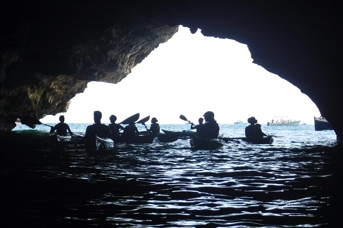 Leuca kayak tour + swimming + speleo-trek in cave - River Cave brings the biggest change of pace