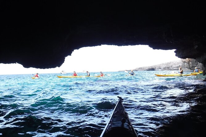 Leuca kayak tour + swimming + speleo-trek in cave - What the $63.86 price really covers