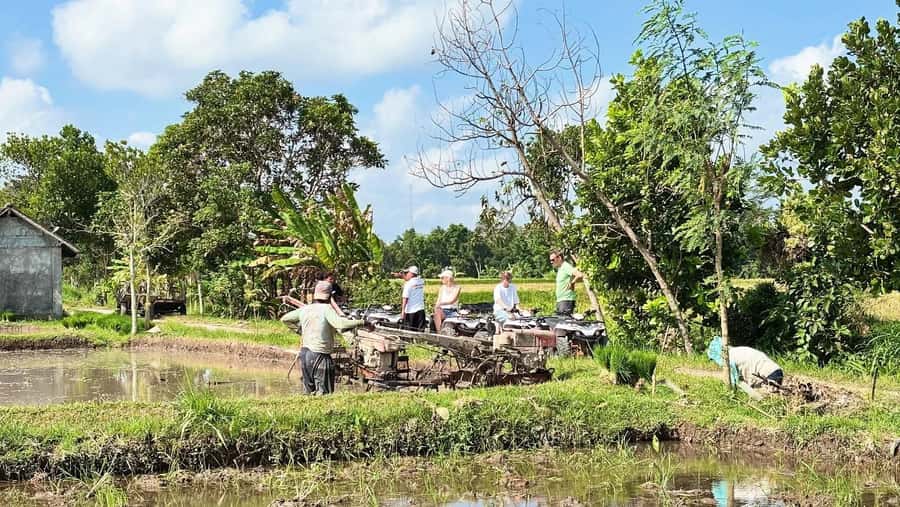 Lombok: Off-Road ATV Ride, Jungle Trek & Waterfall Escape - Bilebante Green Village before the ATV ride