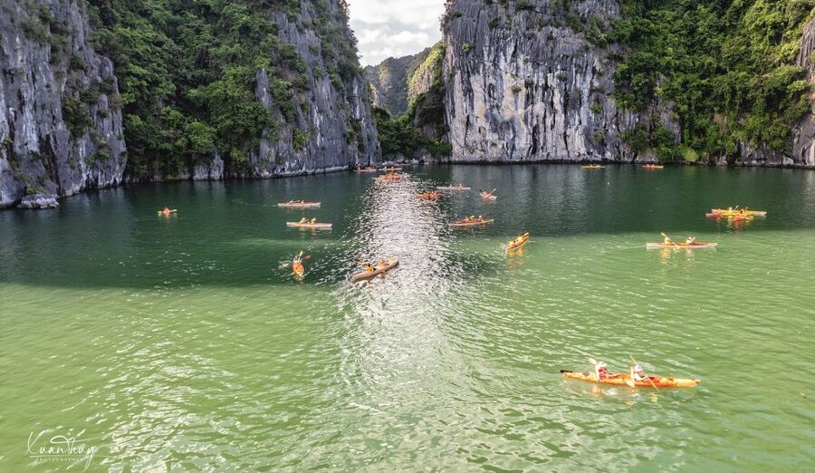 Long Trekking Catba national park, Lan ha bay full day trip - Frog Pond and the walk toward Viet Hai