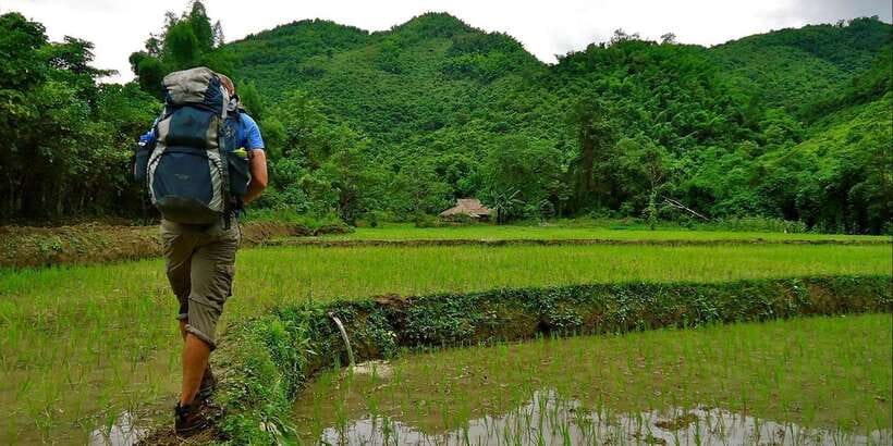 Luang Prabang Thin Pha Trail & Tad Sae Falls Trek - The Hmong Village and the Final Walk to Ban Houay Yen