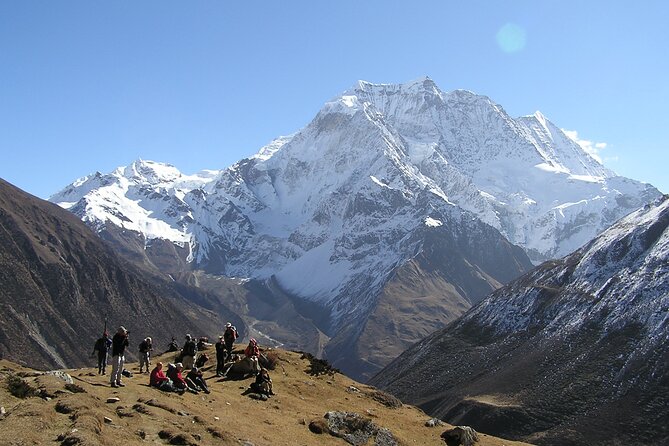 Manaslu Circuit Trek - 12 Days - Mount Manaslu and the route to Dharmasala