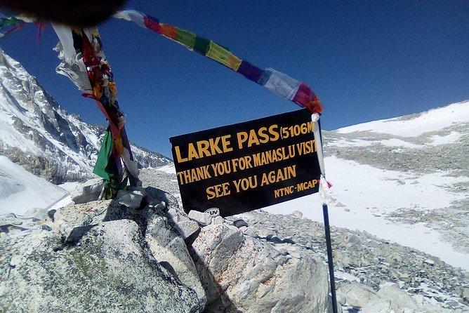 Manaslu Trek with Larke Pass - Key points at a glance