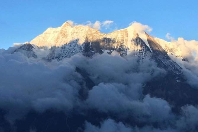 Manaslu Trek with Larke Pass - Soti Khola to Jagat: bridges, rapids, and hot springs