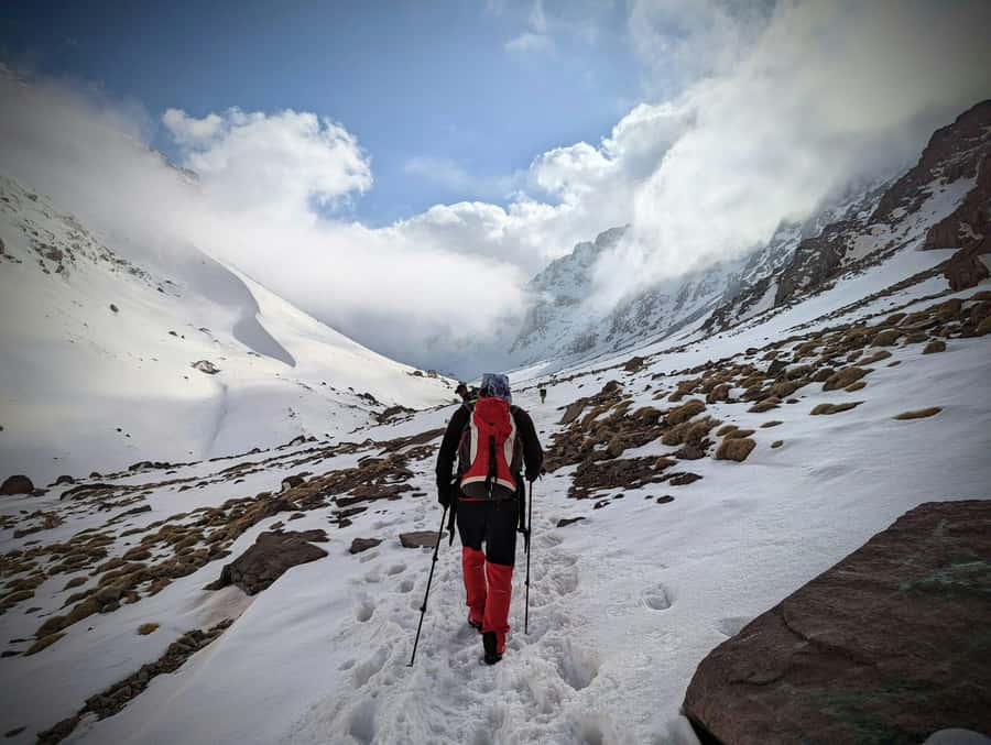 Marrakech: 2 Day Toubkal Trek & 1 Nights with Hotel Pick up - From Marrakech to Imlil at 1,740 meters