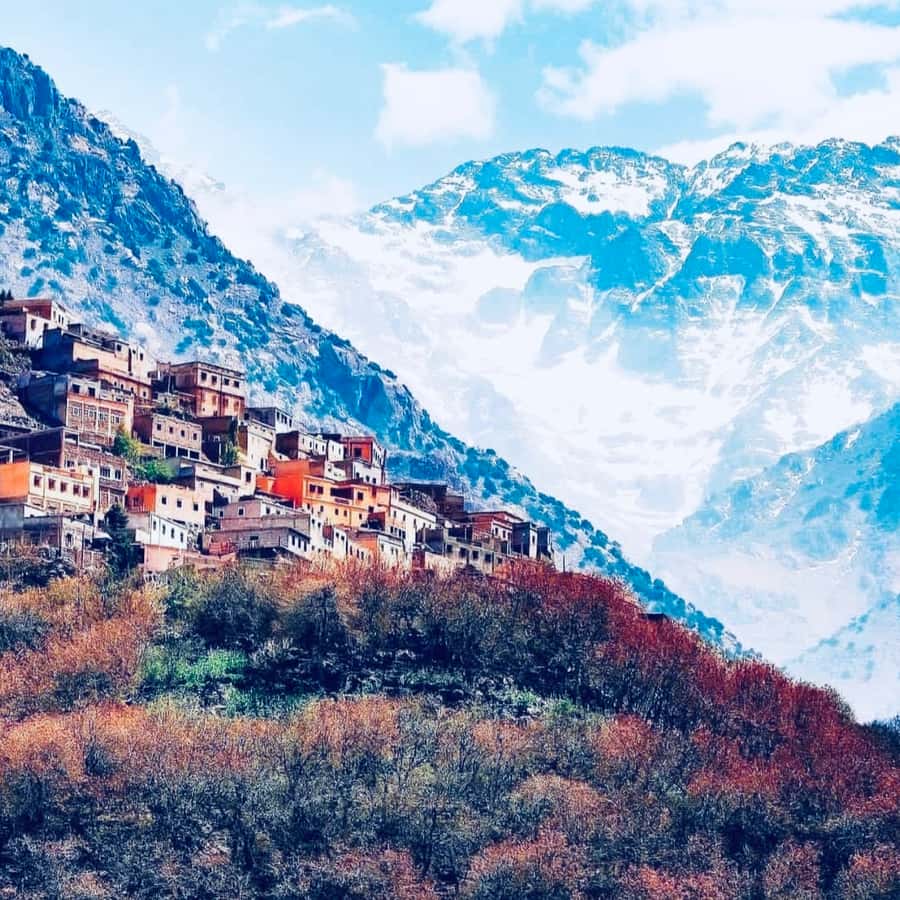 Marrakech: 3-Day Atlas Mountains Berber Villages Trek - Day one, from Imlil to Tizi n’Tamaterte
