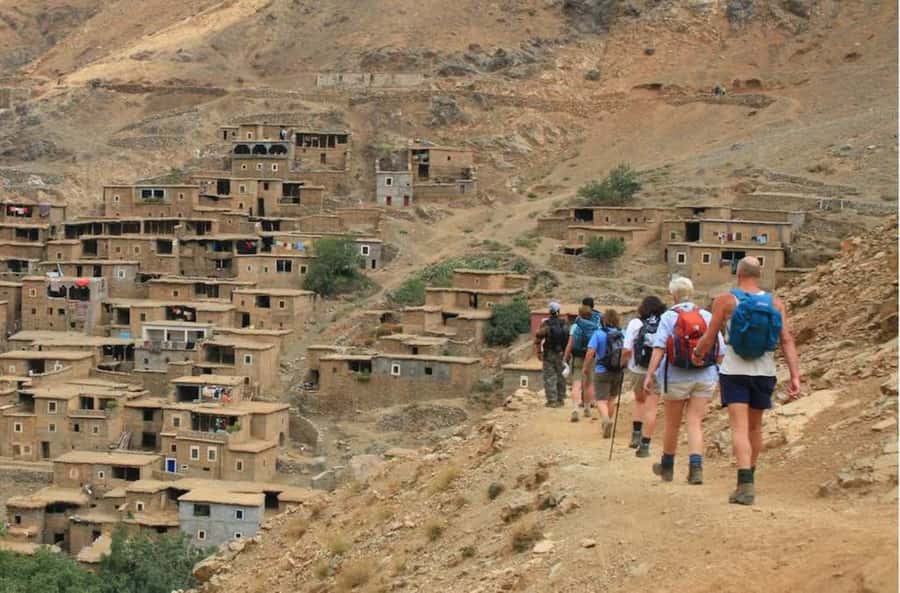 Marrakech: 3-Day High Atlas Mountains and Three Valleys Trek - Day 1: From Imlil to Tizi n’Tamterte