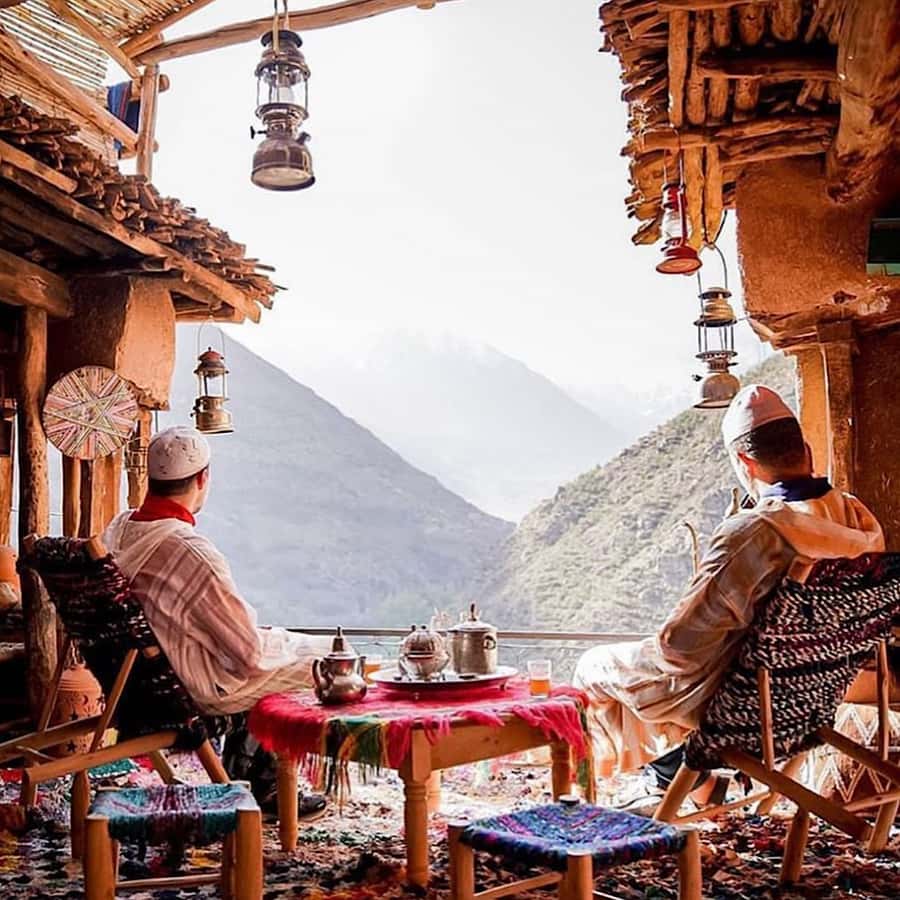Marrakech: Guided 2-Day Trek to Imlil and Imnan Valleys - Day one: Ait Souka, Tamatert, and Tizi n’Tamatert