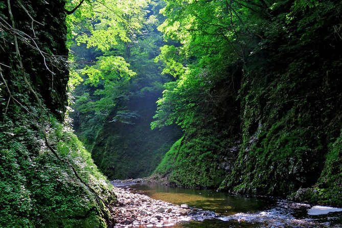 Matt Canyon River Trekking Nishiwaga Town, Iwate Prefecture - Walking through a valley that usually lies underwater