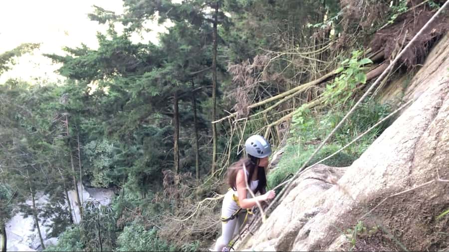 Medellin: Day Trip to Private Zipline and Waterfall Trek - The second line or suspension bridge