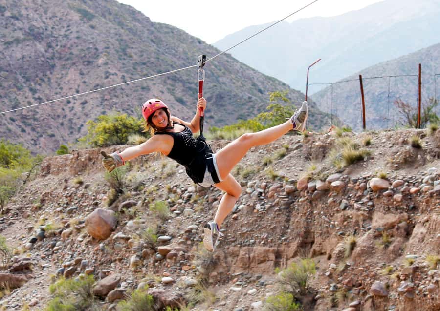 Mendoza: Trekking, Abseiling and Zipline - The 1.5-hour trek to the viewpoint