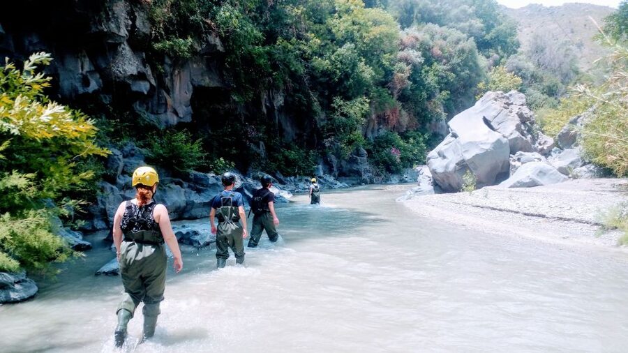 Motta Camastra: River Trekking Tour in the Alcantara Gorges - Waterfalls, rapids, and Alcantara’s rock formations