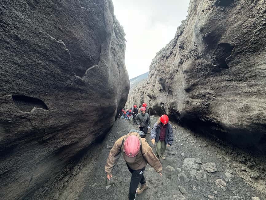 Mount Etna: Day trip to the high altitude craters at 3000 meters trekking - Weather, safety, and changes to the route