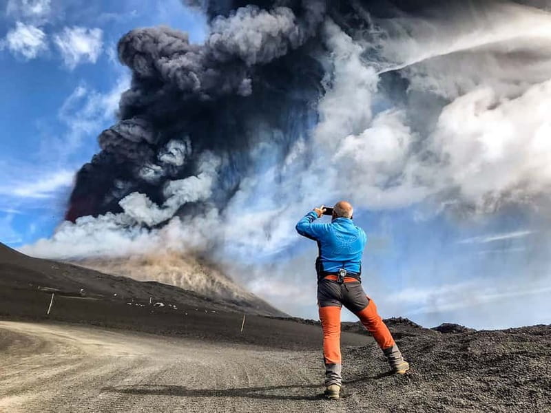 Mount Etna: Trek to 3000m with cable car and 4x4 - From Rifugio Sapienza to Etna’s upper slopes
