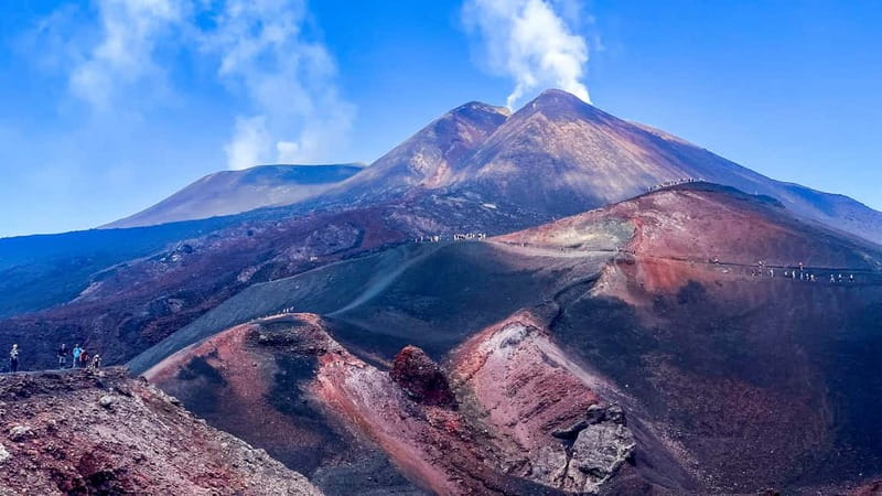 Mount Etna: Trek to 3000m with cable car and 4x4 - The 4x4 climb to about 2,800 meters