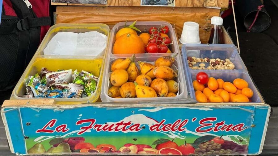Mount Etna: trek with vintage car, tasting sicilian produtcs - Sicilian food and Etna red wine