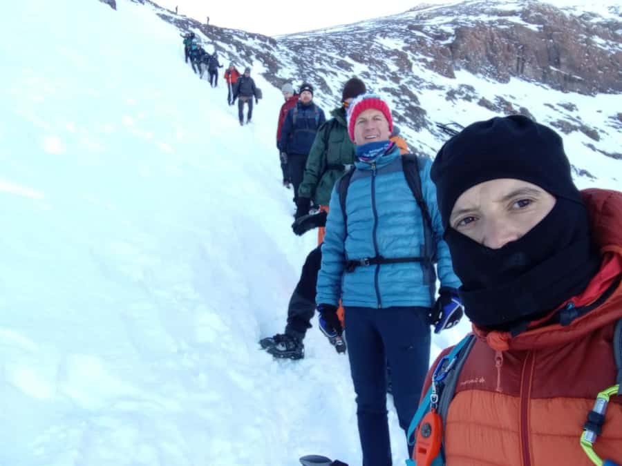 Mount Toubkal Trek 2 Days & 1 Night - The long descent to Imlil