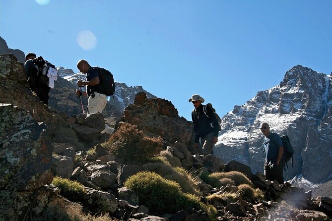 Mount Toubkal Trek 2 days from Marrakech with a Guide - Aremd and Sidi Chamarouch on day one