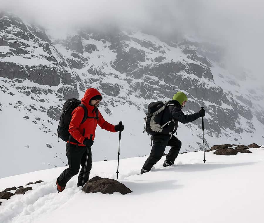 Mt Toubkal Ascent Express Trek 2 Days 1 Nights - Best seasons and winter equipment