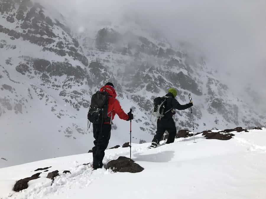 Mt Toubkal Ascent Express Trek 2 Days 1 Nights - The long return to Imlil