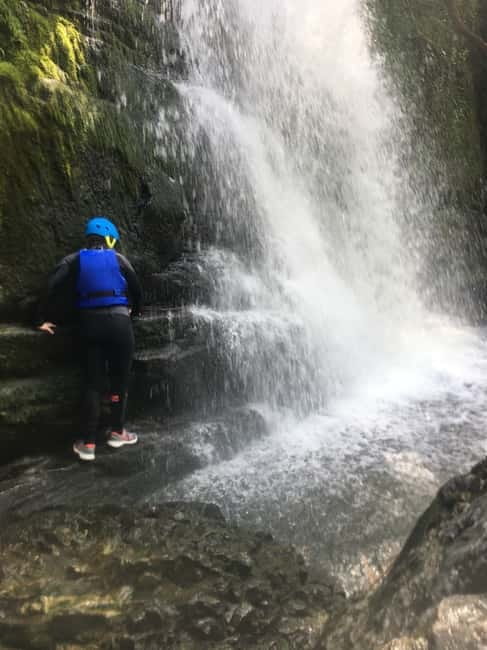 Neath: Canyoning, Gorge Walking & Waterfall Trekking Tour - Walking beneath waterfalls in South Wales
