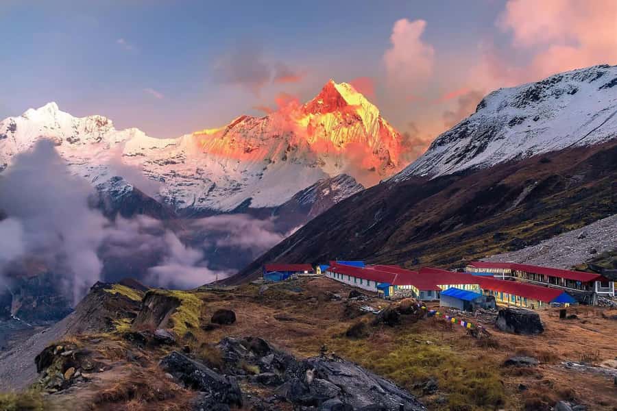 Nepal: Time For Easy Annapurna Base Camp Trek - Day 4: Annapurna Base Camp back to Bamboo