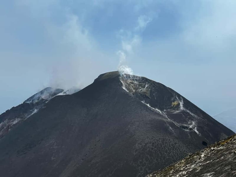 Nicolosi: Mount Etna Central Crater Guided Trekking Tour - Standing near Etna’s central crater
