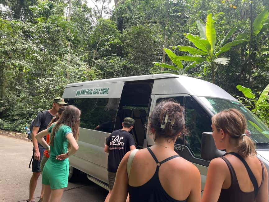 Ninh Binh: Cuc Phuong Jungle Trek, Wildlife & Ancient Caves - Trekking toward the thousand-year-old Cho Tree