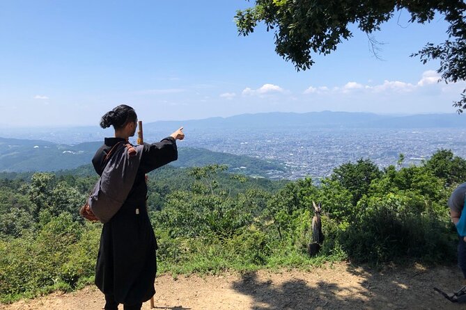 Ninja Trekking half-day tour at Mt.Daimonji Kyoto - The descent toward Ginkakuji