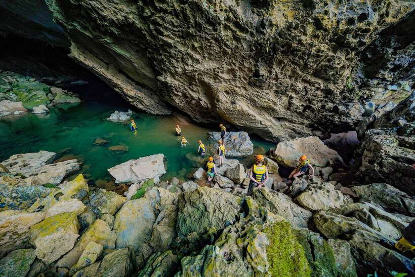 Phong Nha: ELEPHANT CAVE & MA DA VALLEY JUNGLE TREK 1D - The return walk and ride back to Phong Nha
