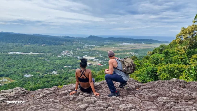 Phu Quoc: Tien Son Dinh 6-Hour Jungle Trekking Adventure - Climbing through Phu Quoc’s forest