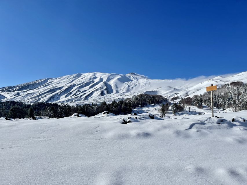 Piano Provenzana: Guided Mt. Etna Snowshoeing Trek - Flexible booking for uncertain mountain weather