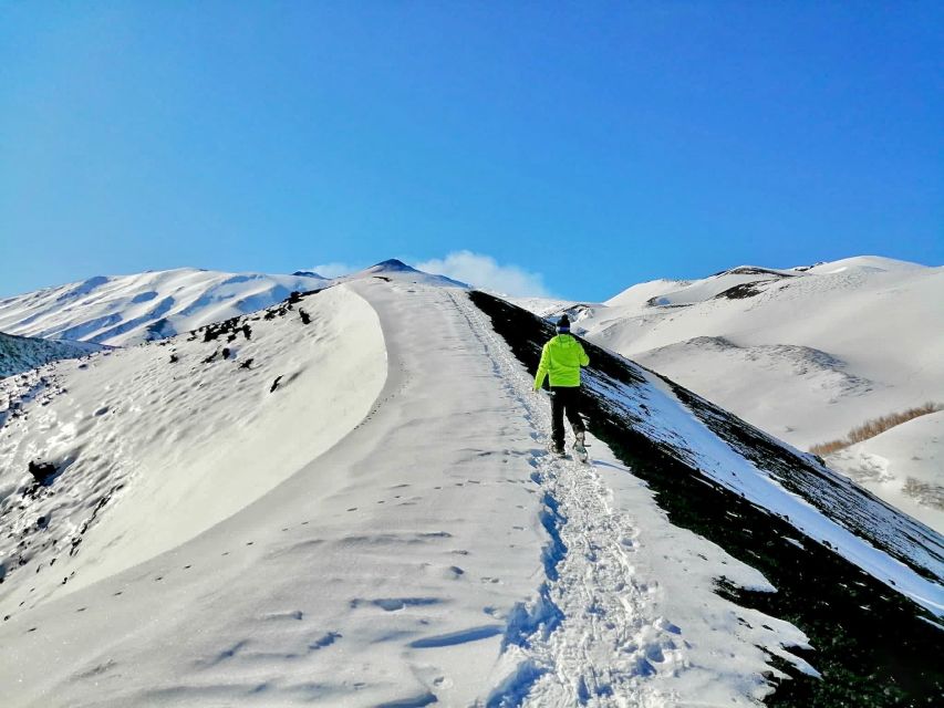 Piano Provenzana: Guided Mt. Etna Snowshoeing Trek - Crossing the 2002 lava flows