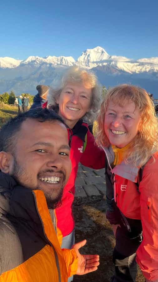 Pokhara: 3- days Poon Hill Trek - Day 2: Ulleri and Tikhedhunga toward Ghorepani