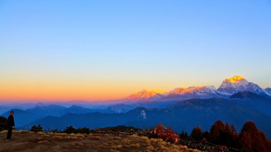 Pokhara: 4-Day Beautiful Ghorepani Poon Hill & Ghandruk Trek - Day one: Pokhara to Ulleri by road and stone steps