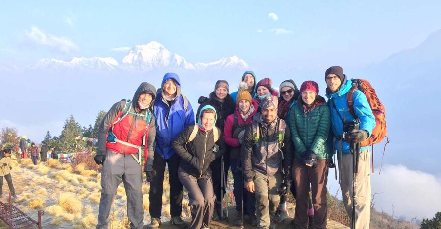 Pokhara: 4-Day Private Trek Tour - Day 2: Rhododendron forest on the way to Ghorepani