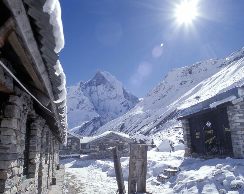 Pokhara: 5-Day Trek to Annapurna Base Camp and Hot Springs - Day one: Pokhara to Sinuwa by jeep and trail
