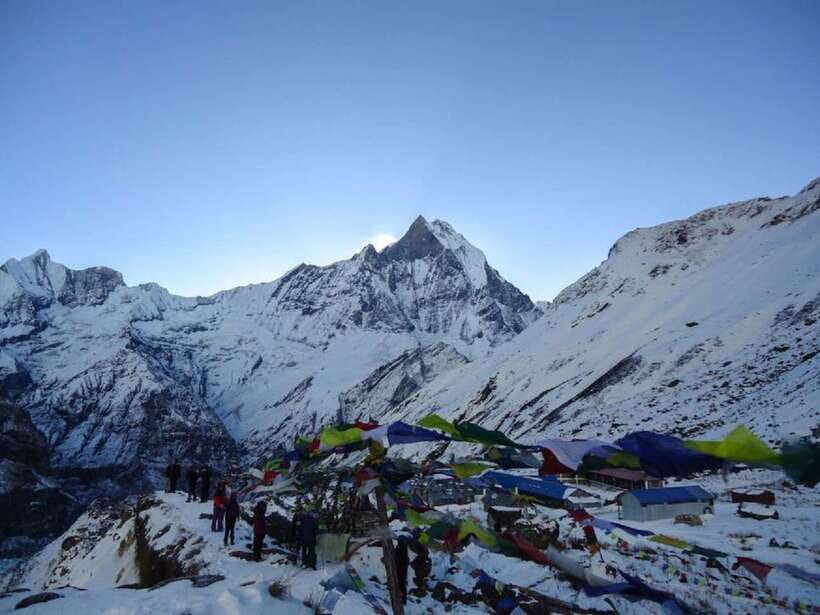 Pokhara: 7-Day Annapurna Base Camp Trek & Hot Spring - Day 6: Bamboo to Jhinu Danda at 1,610 meters