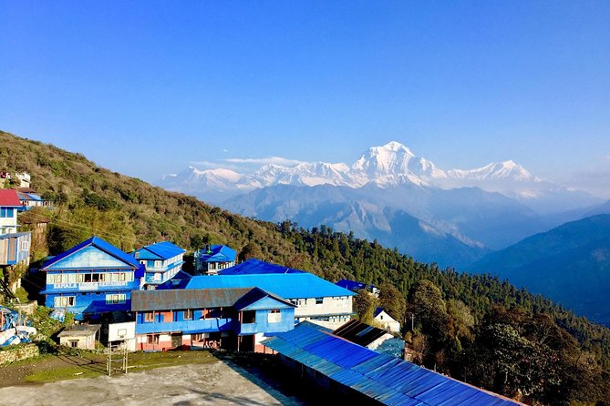 POON HILL HOT SPRING - 10 Days Trek - Nayapul to Ulleri, with the first real climb