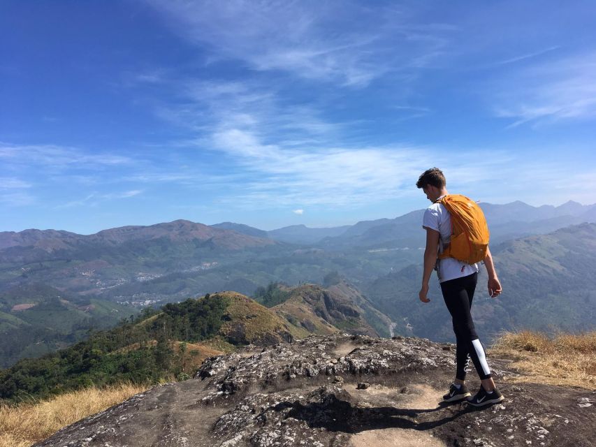 Private Munnar Tea Trek - Climbing toward Lakshmi Hills