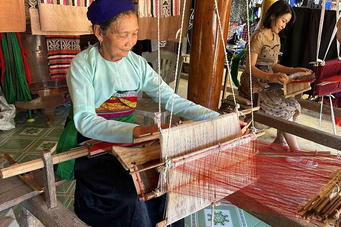 Pu Luong Full Day Trek Terraces Weaving and Waterfall Lunch - Fitness, weather, and what to bring