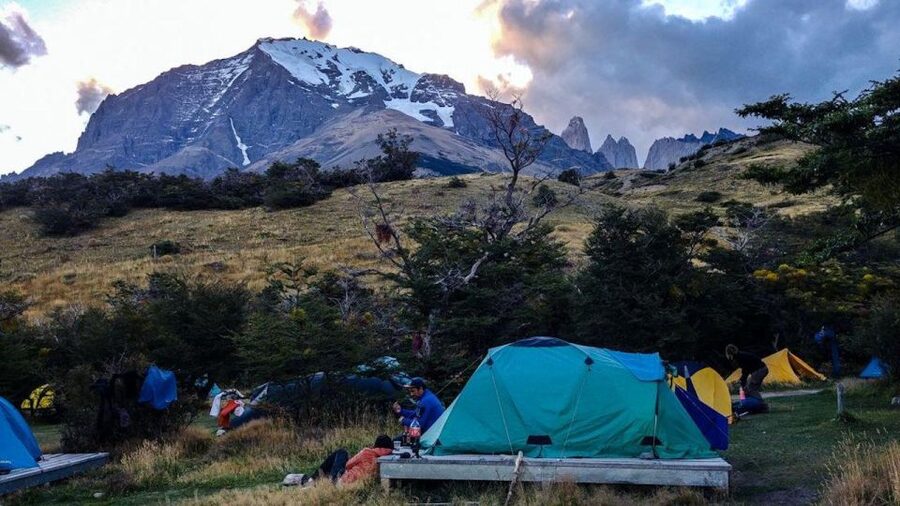 Puerto Natales: Base Torres Small Group Trekking - The forest, river views, and changing weather