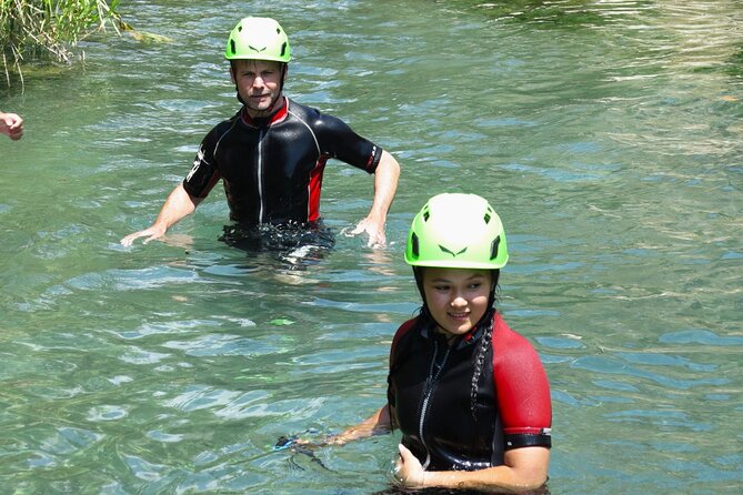 River Trekking at Kourtaliotiko Gorge - Swimming into Kourtaliotiko Gorge