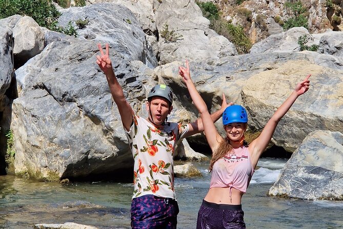 River Trekking at Kourtaliotiko Gorge Waterfalls to Preveli Beach - Who should book this Crete adventure?