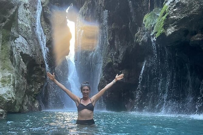 River Trekking at Kourtaliotiko Gorge Waterfalls to Preveli Beach - The two-part route and what the timing means