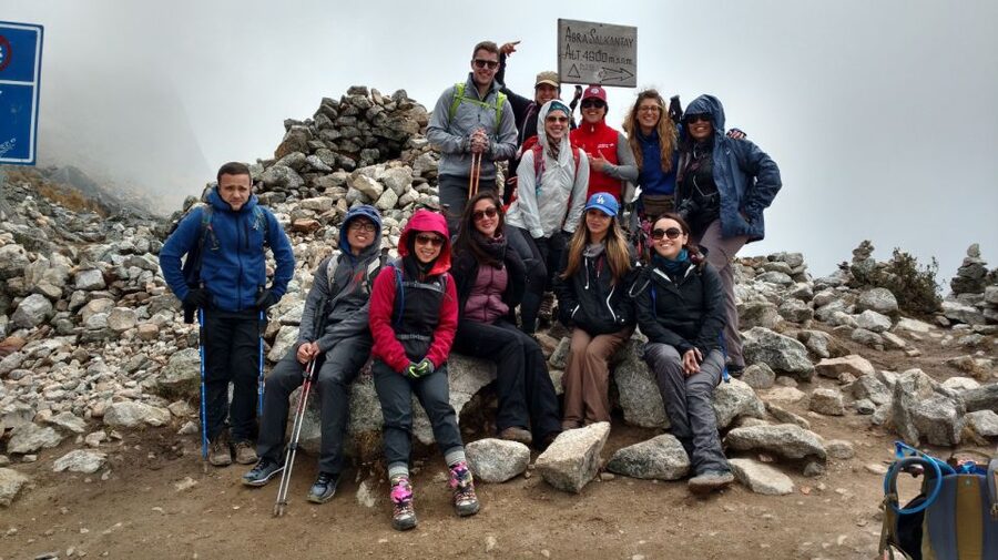 Salkantay Humantay lake trek with Domes-2d-1n - The four-hour climb to Salkantay Pass