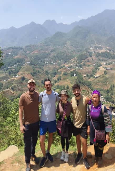 SAPA: 1-DAY TREKKING TOUR WITH LOCALS, LUNCH & RICE FIELDS - Starting at Sapa Stone Church at 9:00 AM