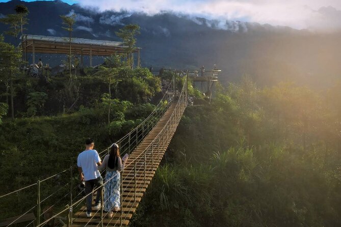 Sapa Muong Hoa Valley & Ta Van Eco Village Scenic Tour (No Trek) - Walking from Lao Chai toward Ta Van