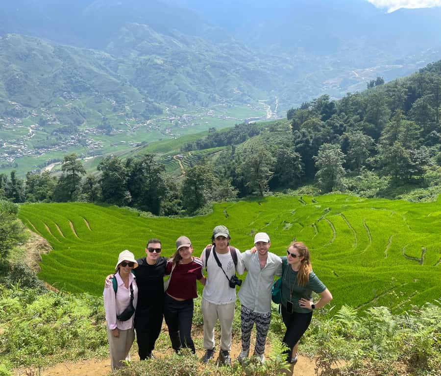 Sapa: Muong Hoa Valley View & Villages Trek with Local Guide - From Sapa church to the mountain viewpoint